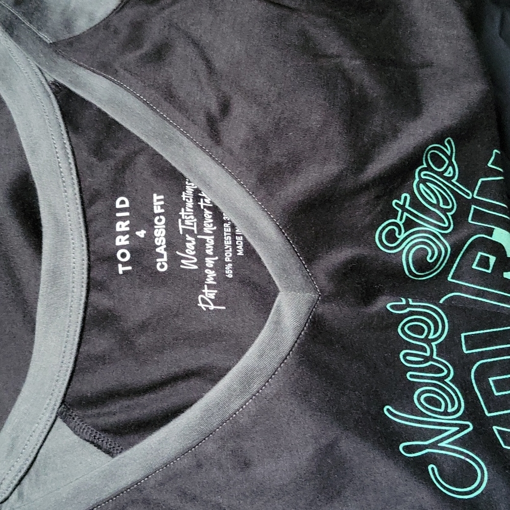 Torrid Raglan Shirt - Picture 7 of 8